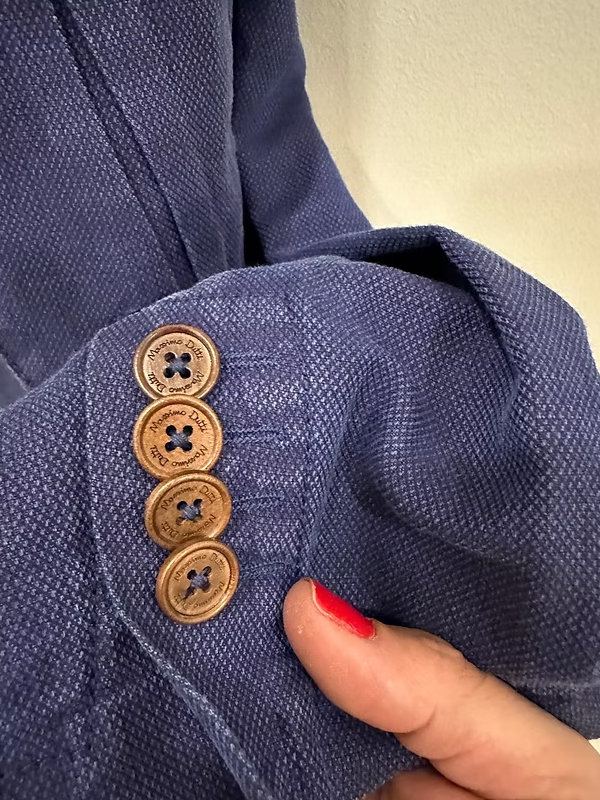 Massimo Dutti Flax (Keten)-Pamuk Dokulu Ceket