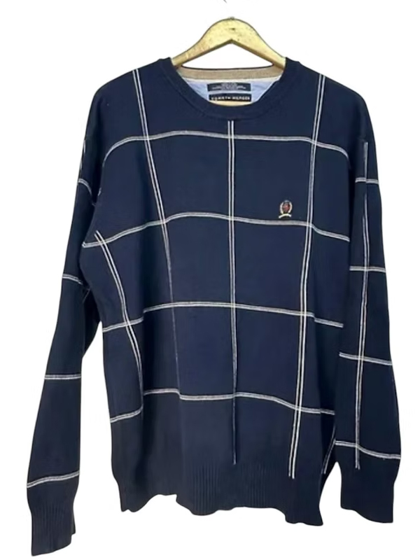Tommy Hilfiger -Sweater Crew Neck Windowpane