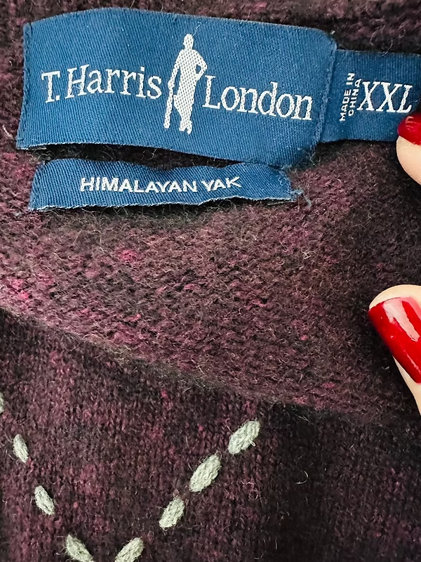T.Harris London Himalayan Yak Vintage Kazak