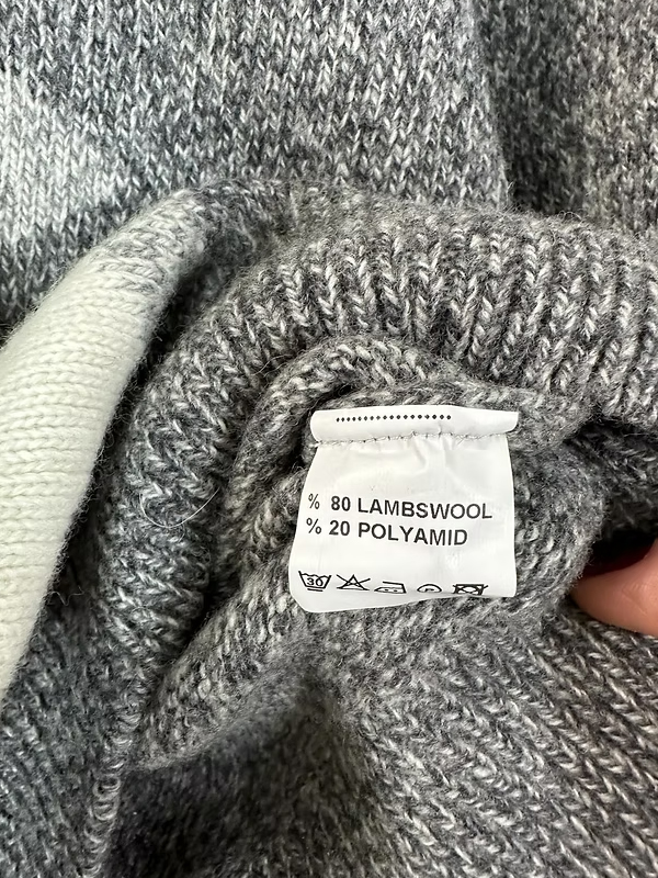 Vintage 80% Lambswool Karışımlı Kazak