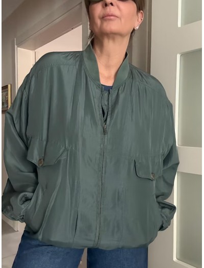 C&A Unisex İpek Bomber Mont