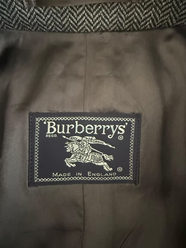 BURBERRYS Kaşmir Balıksırtı Kaban