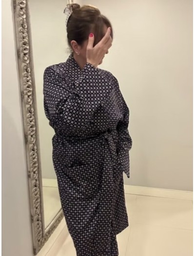 Vintage CARVEN PARIS Unisex Sabahlık