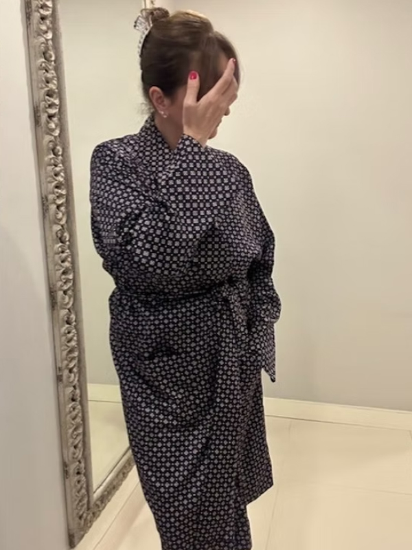 Vintage CARVEN PARIS Unisex Sabahlık