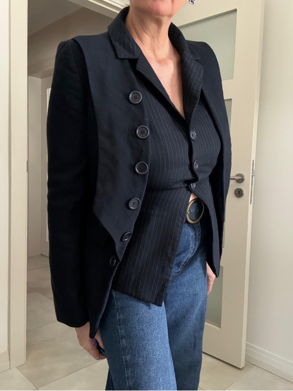 Machka Kaşmir Yelek Detaylı Ceket