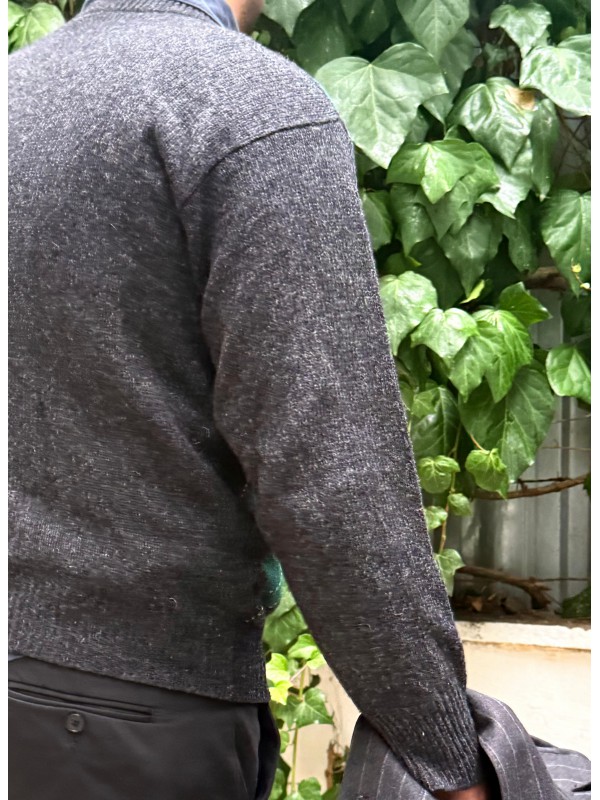 AHLENS-Vintage Shetland Wool Kazak