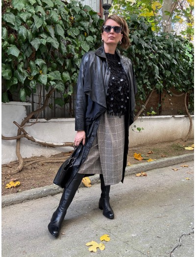 Derimod Vintage Nakışlı Trençkot Derimod Vintage Nakışlı Trençkot