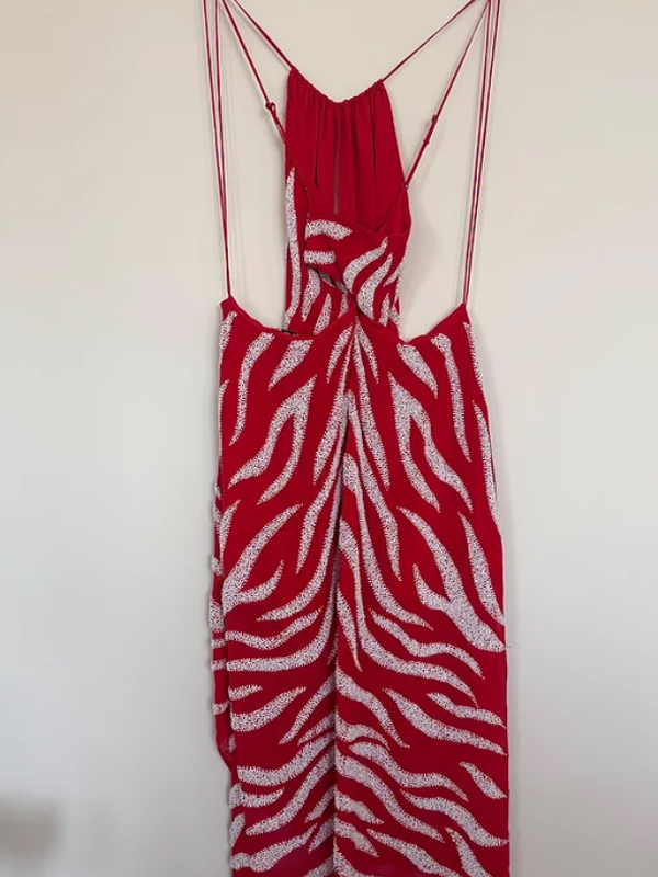 Haute Hippie Boncuklu İpek Elbise