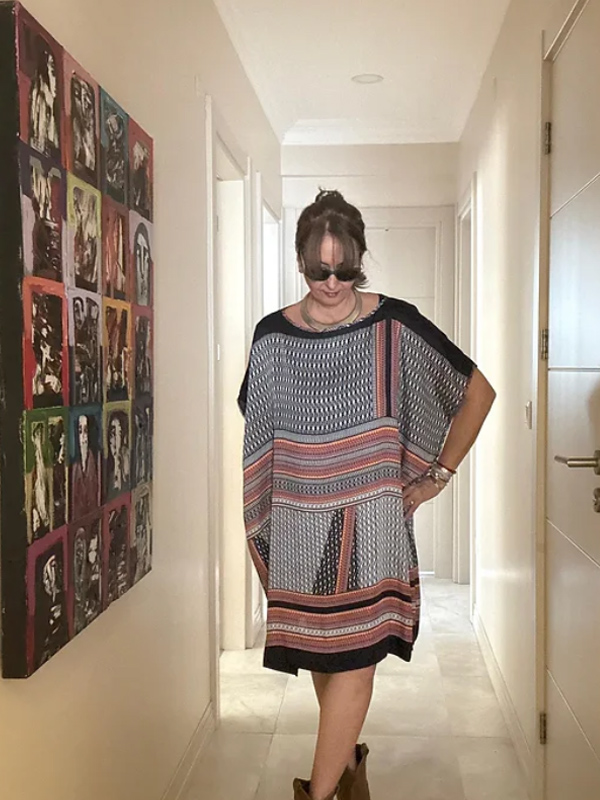 TÜZÜN Vintage Elbise