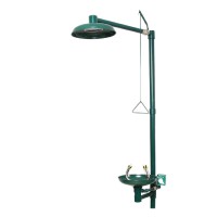 Duvar Tipi Vücut & Göz Yüz Duşu Galvaniz Çelik Ayrı Ayrı El Kumandalı Duvar Tipi Vücut & Göz Yüz Duşu Galvaniz Çelik Ayrı Ayrı El Kumandalı