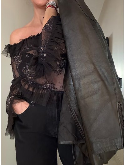 Tasarım Tül Bluz Tasarım Tül Bluz