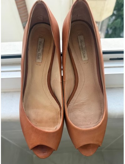 Massimo Dutti Kısa Topuklu Sandalet