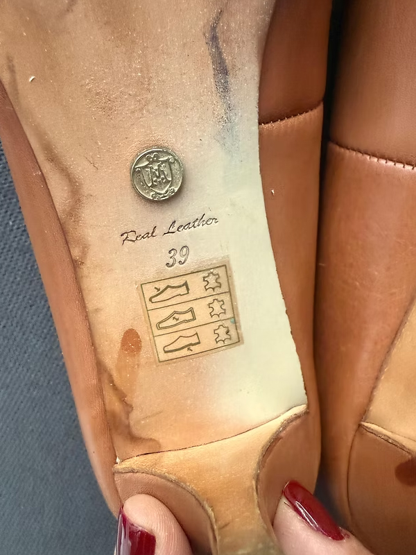 Massimo Dutti Kısa Topuklu Sandalet