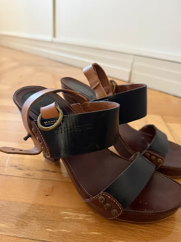Tommy Hilfiger Deri Sandalet