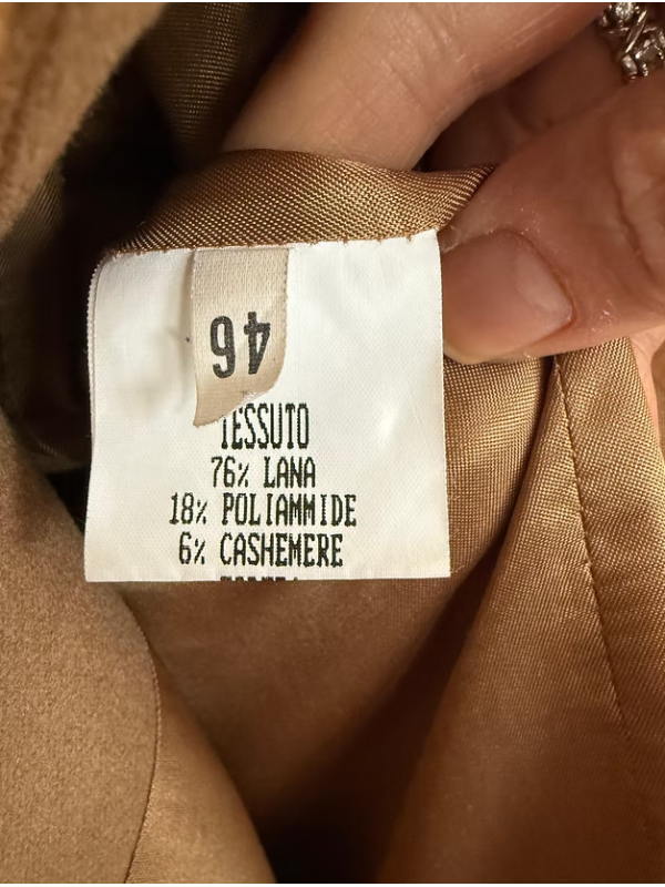 Camel Yün&Kaşmir Ceket