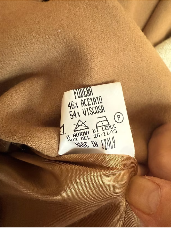 Camel Yün&Kaşmir Ceket