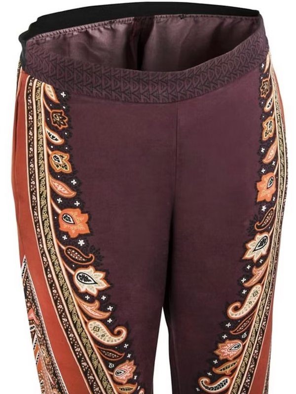 ETRO Italy Şal Desenli Multicolor Pantolon