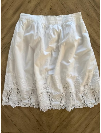 Vintage Etek Ucu Nakış ve Dantelli Etek Vintage Etek Ucu Nakış ve Dantelli Etek