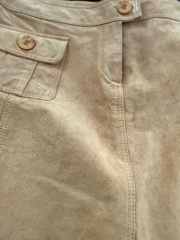 Morgan de Toi Vintage 2000's Y2K Süet Etek