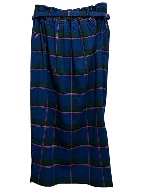 Vintage Ekose Kalem Etek