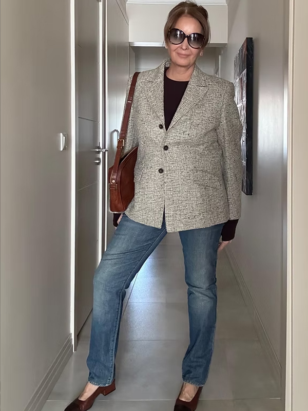 Massimo Dutti Zımba Detaylı Jean Pantolon