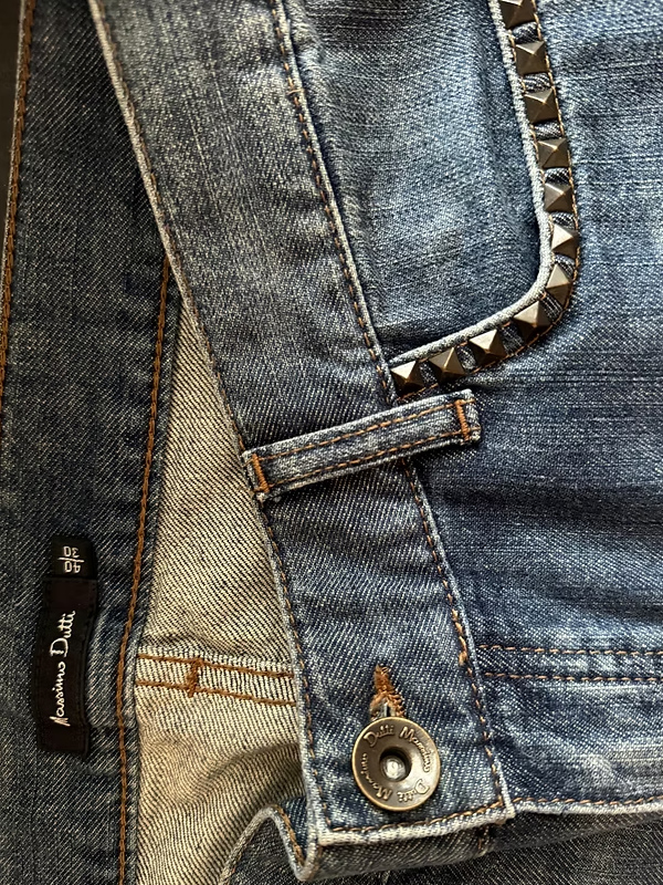 Massimo Dutti Zımba Detaylı Jean Pantolon