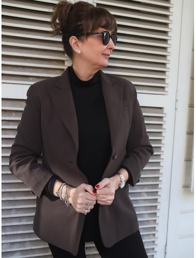 Vakko Tek Düğmeli Ceket Vakko Tek Düğmeli Ceket