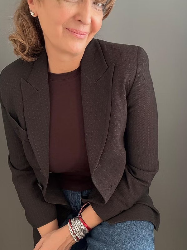 Vakko İnce Çizgili Ceket