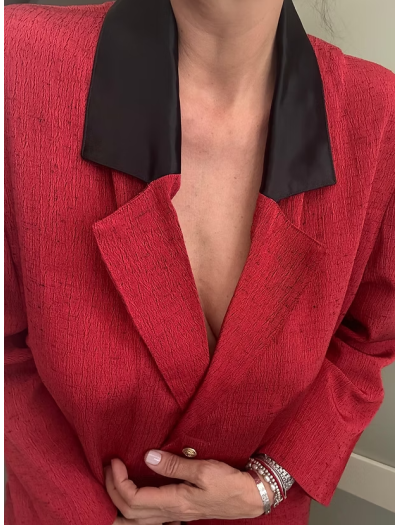 Vintage Özel Dikim İnce Ceket