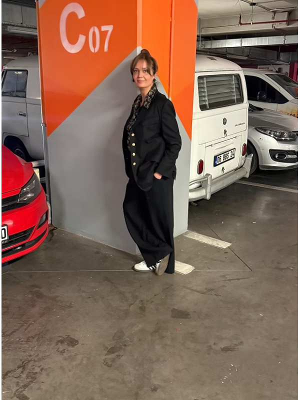 Vepa Vintage Gold Düğmeli Ceket