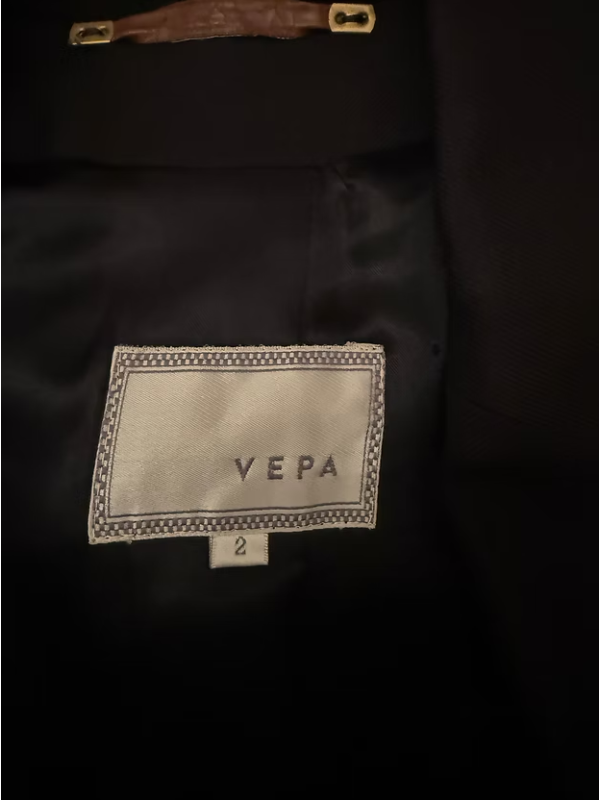 Vepa Vintage Gold Düğmeli Ceket