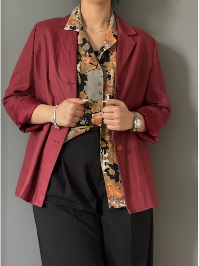  Vintage Altimod Keten Ceket