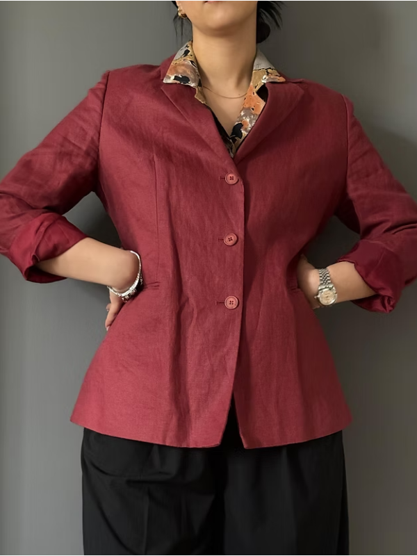  Vintage Altimod Keten Ceket