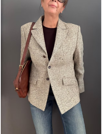 Vintage Dokulu Ceket Vintage Dokulu Ceket