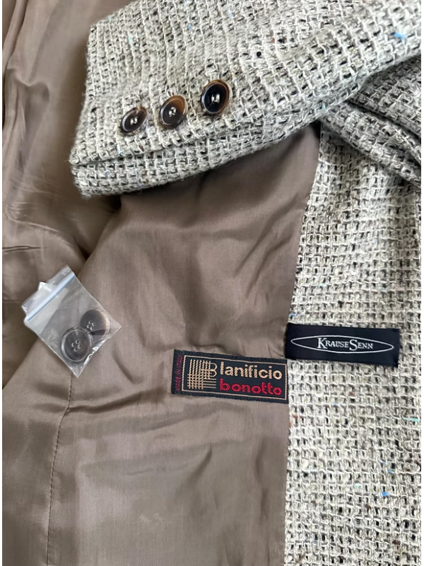 Vintage Dokulu Ceket