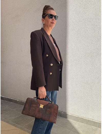 Exaltation-Paris Gold düğmeli Blazer