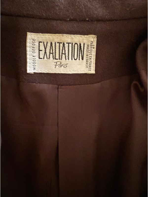 Exaltation-Paris Gold düğmeli Blazer