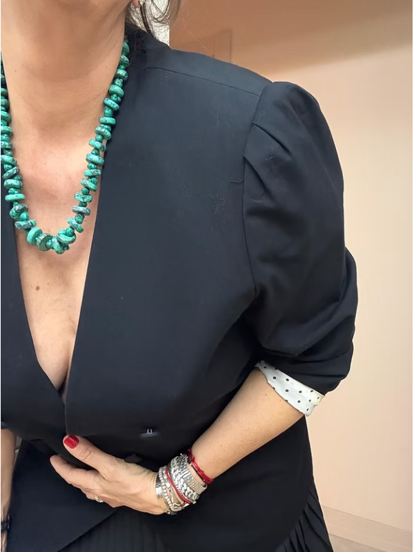 Vintage HMC/ Germany puantiye astarlı ince ceket