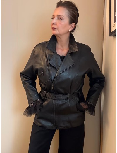 Vintage Deri Ceket / Mont Vintage Deri Ceket / Mont