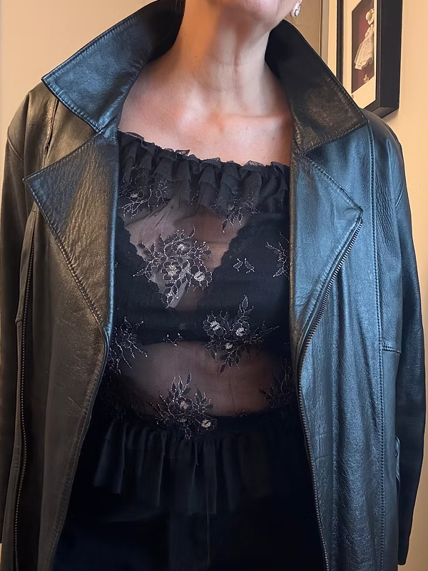 Vintage Deri Ceket / Mont