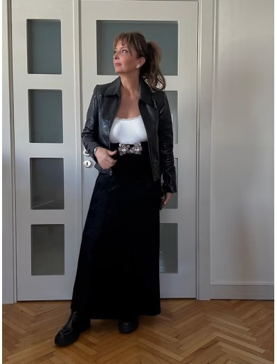 Vintage Jamie Page Deri Ceket Vintage Jamie Page Deri Ceket