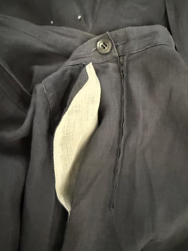 Vintage Made in Italy Keten Takım