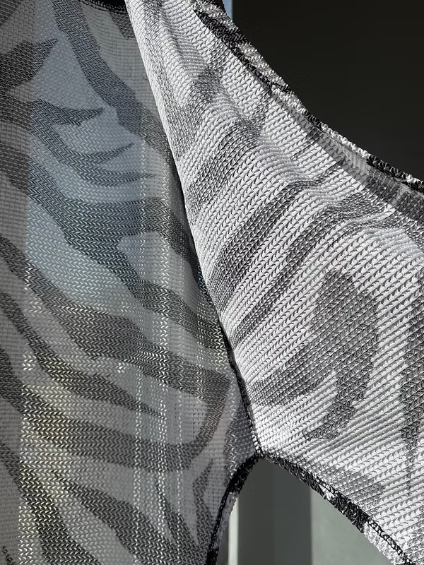 Vintage Animal Print Keten Kimono