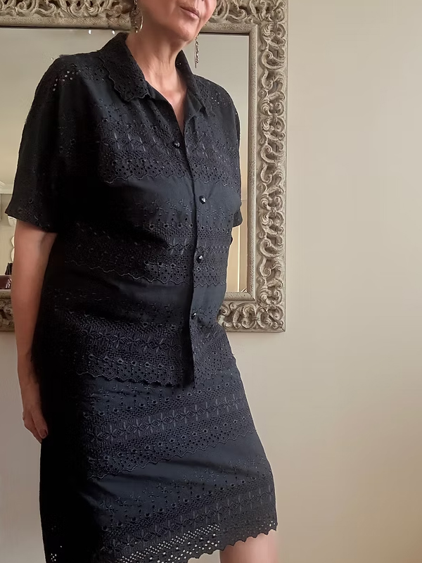 Vintage Güpür Takım