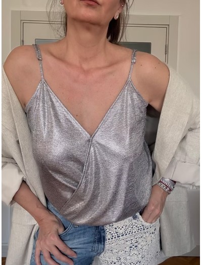 Guess Metalik Bodysuit Guess Metalik Bodysuit