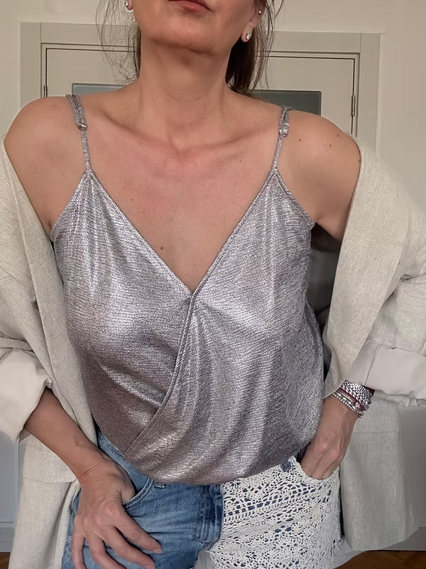 Guess Metalik Bodysuit