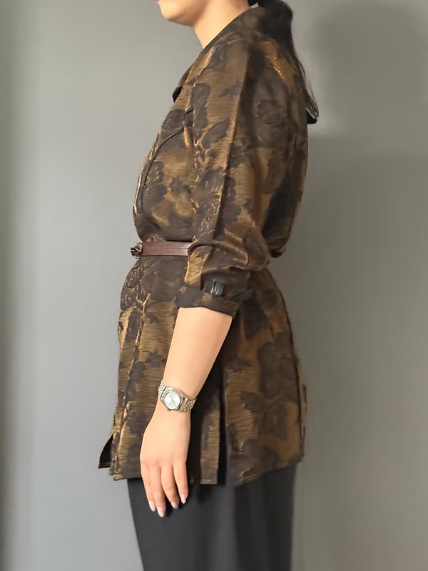 Vintage Jakar İnce Ceket / Gömlek