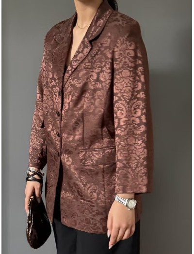 Vintage Jakar İnce Ceket