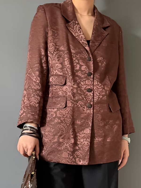 Vintage Jakar İnce Ceket