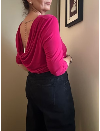 Michael Kors Sırt Dekolteli Bluz Michael Kors Sırt Dekolteli Bluz